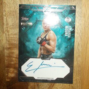 2025 Topps Knockout UFC Eduarda Moura RC Autograph /299